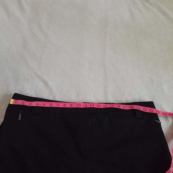 Penningtons Women's Size 2X Dark Brown Essential Ponte de Roma Wide Leg Pant - Picture 11 of 13